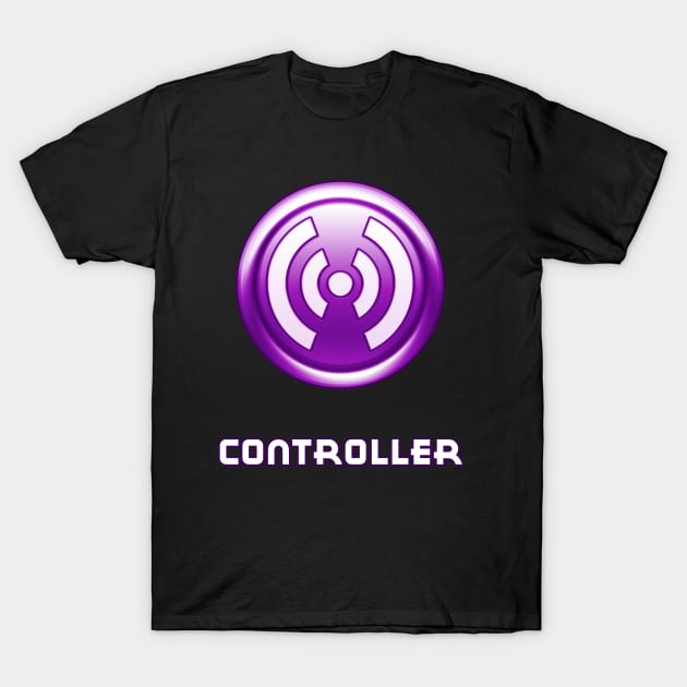 City of Heroes - Controller T-Shirt by Kaiserin